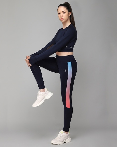 Buy Navy Blue Leggings for Women by Incite Online