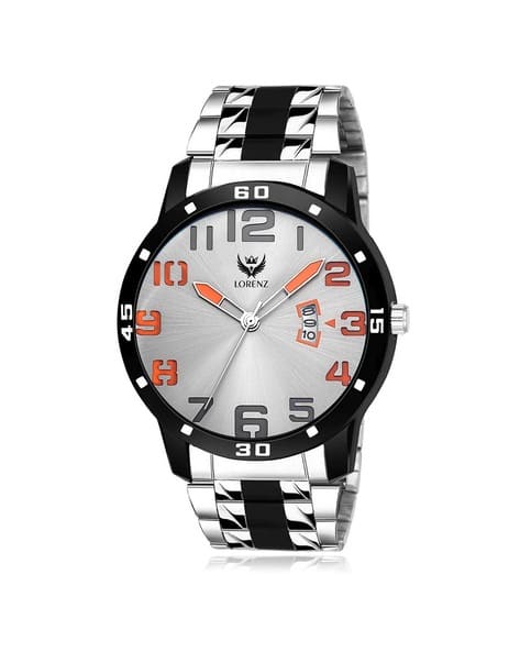 LORENZ MK-3051K Analogue Watch with Steel Strap
