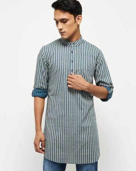 Buy Blue Kurtas for Men by MAX Online 