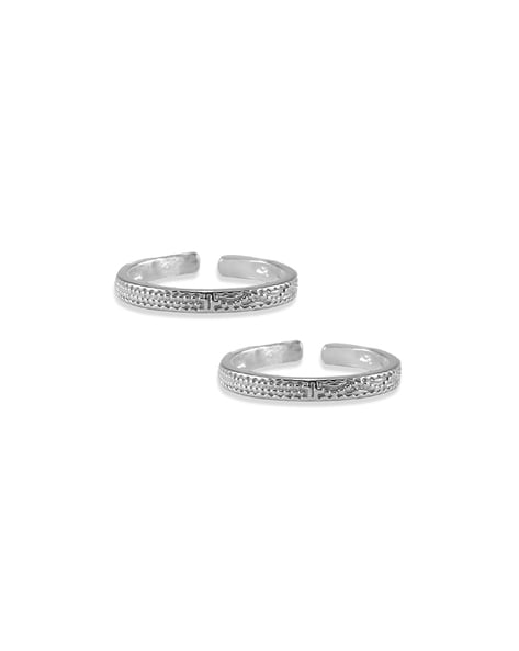 Smith Jewels |Silver Blossom Toe Rings| Handcrafted 925 Sterling Silver –  thesmithjewels