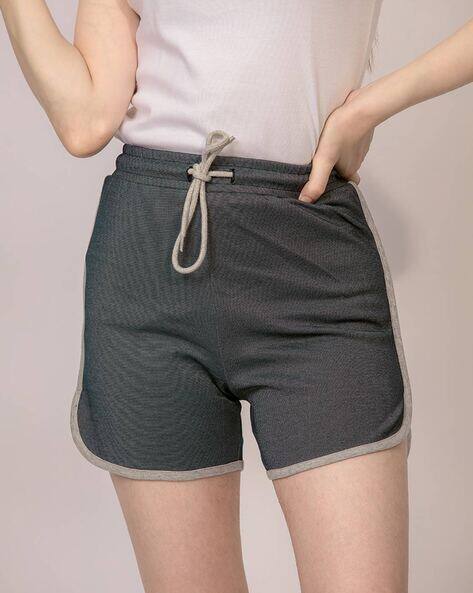 Buy Grey Shorts for Women by BESIMPLE 