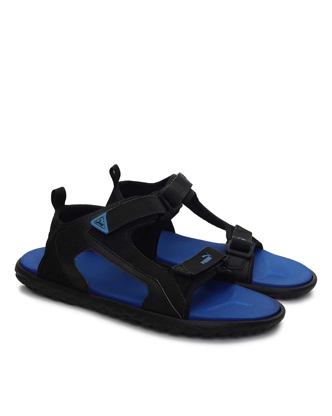 Clarks BREEZE PIPER Navy Blue Sandals - Family Footwear Center