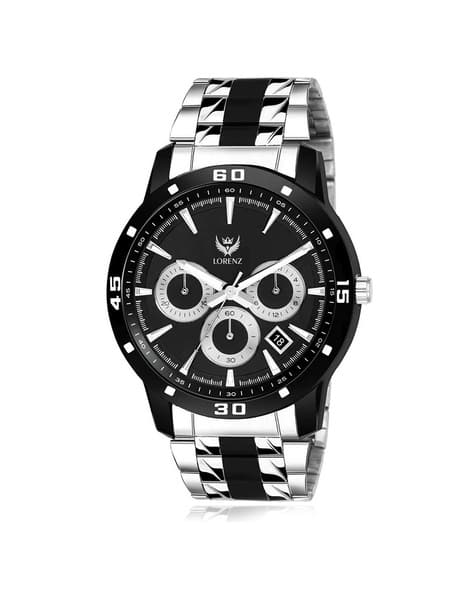 LORENZ MK-3066K Analogue Watch with Steel Strap