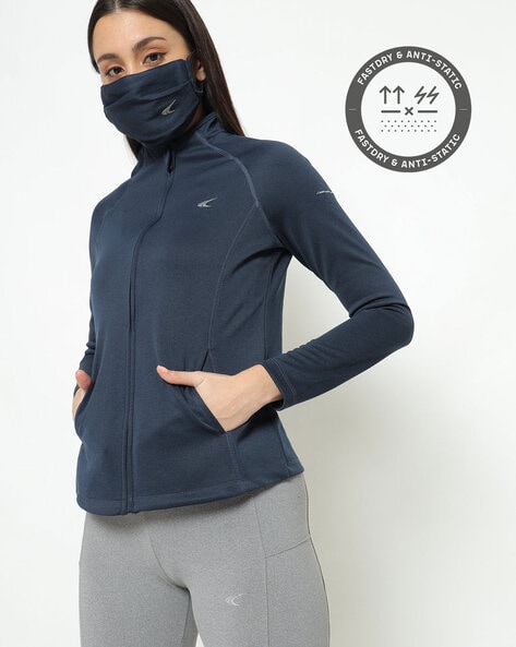 Buy Performax Fastdry Panelled Training Jacket with Mask at Redfynd