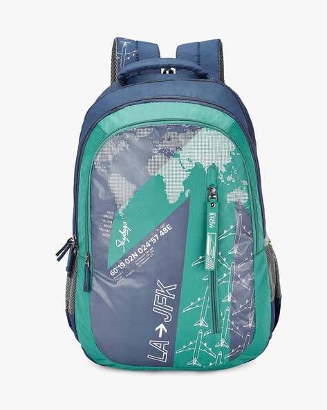 Skybags outlet green backpack