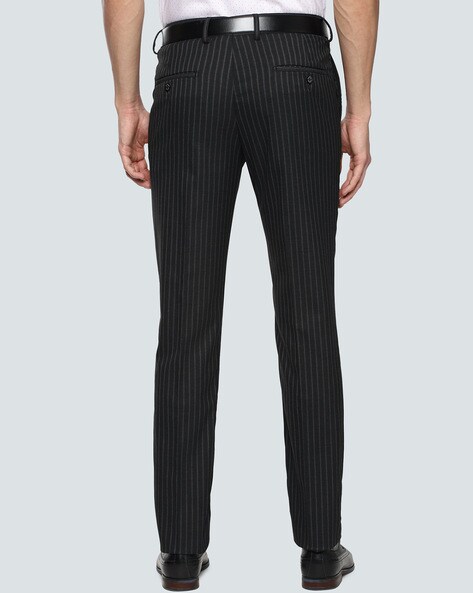 Mens Brunello Cucinelli black Linen Pinstripe Trousers | Harrods #  {CountryCode}