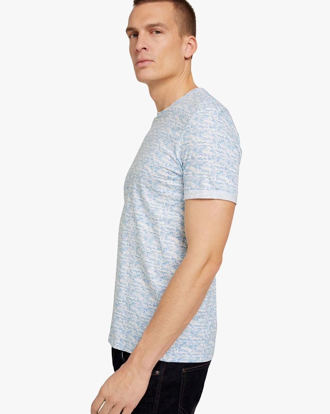 Tom Tailor 1035607 multi printed t-shirt – Adam & Ève