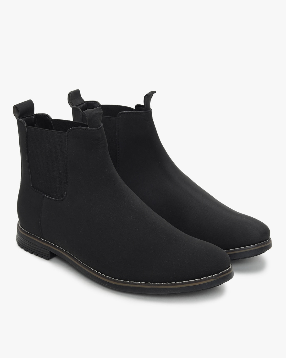 Moralsk uddannelse Spectacle knus Buy Black Boots for Men by EL PASO Online | Ajio.com