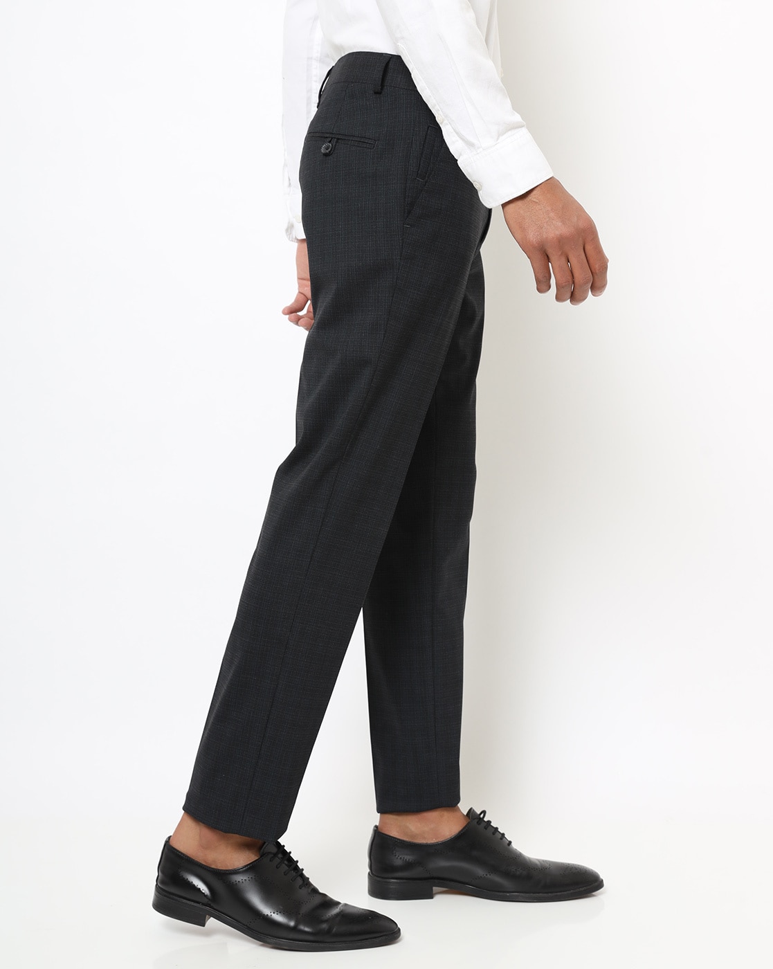Mens Formal Black Trousers Waist Size  XL XXL Technics  Attractive  Pattern at Best Price in Faridabad