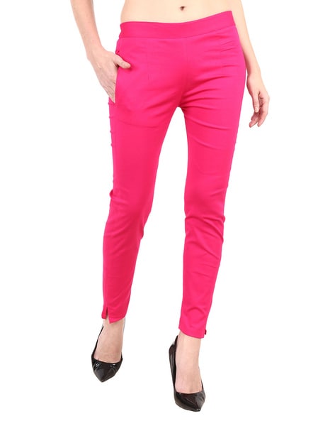 Pink - Pants - Slim