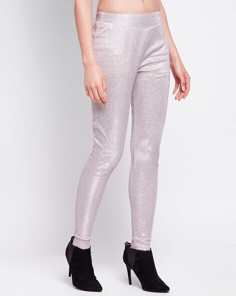 Faux sparkly silver glitter printed legging tights | Zazzle | Printed  leggings, Tight leggings, Sparkly tights