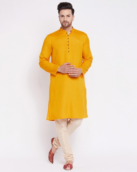 Even Solid Regular Fit Kurta