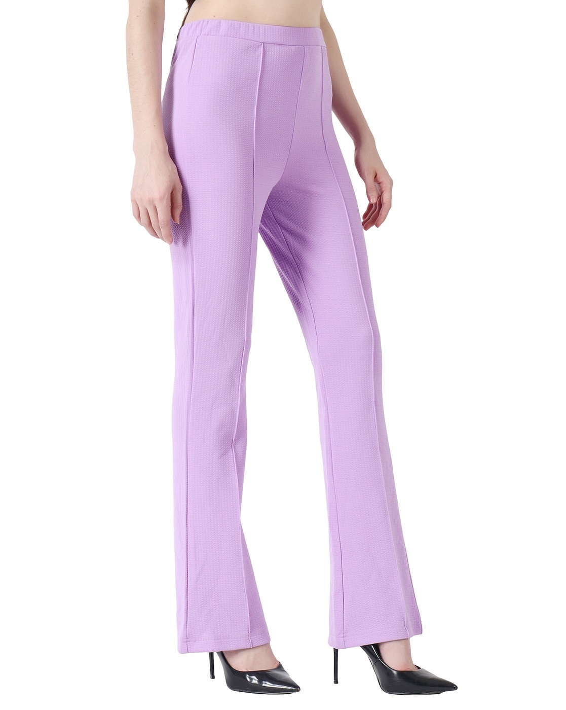 Cotton On, Pants & Jumpsuits, Cottonon Curve Active Ribbed Flare Pants  Lilac Purple Size 22 Nwt