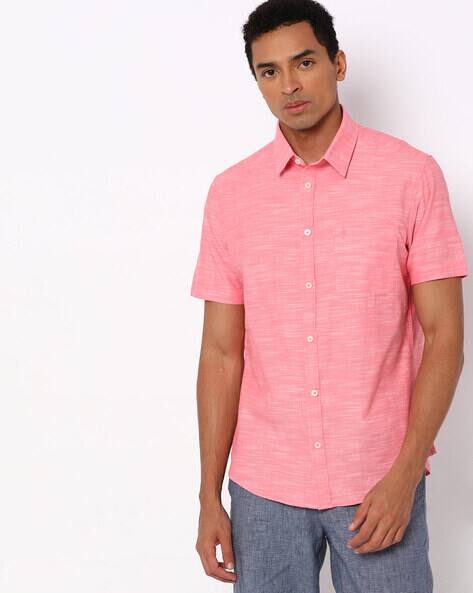 Buy Tomato Pink Shirts for Men by 