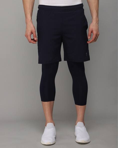Buy Navy Blue Shorts \u0026 3/4ths for Men 