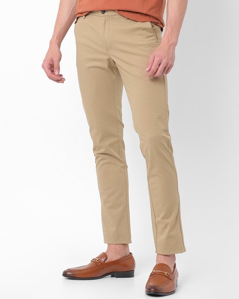 Buy Men Brooklyn Fit Linen Blend Trouser Online  Indian Terrain