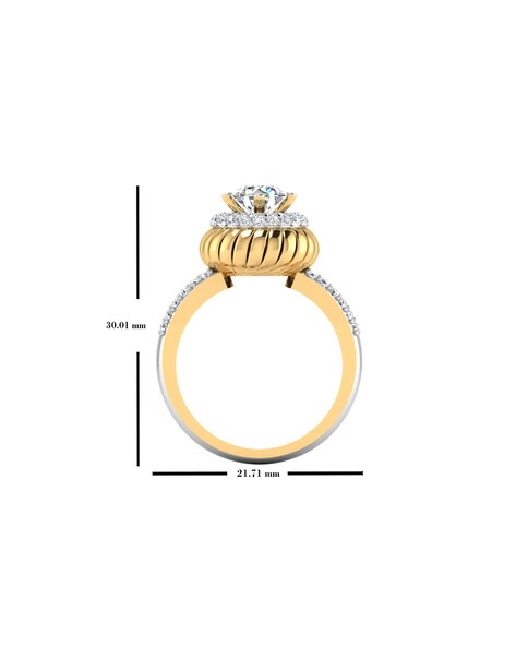 Aura Solitaire Ring