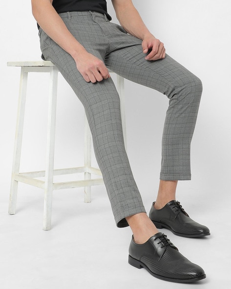 Max Mens Slim Fit Formal Trousers FCABTPA18014Grey34W x 32L   Amazonin Fashion