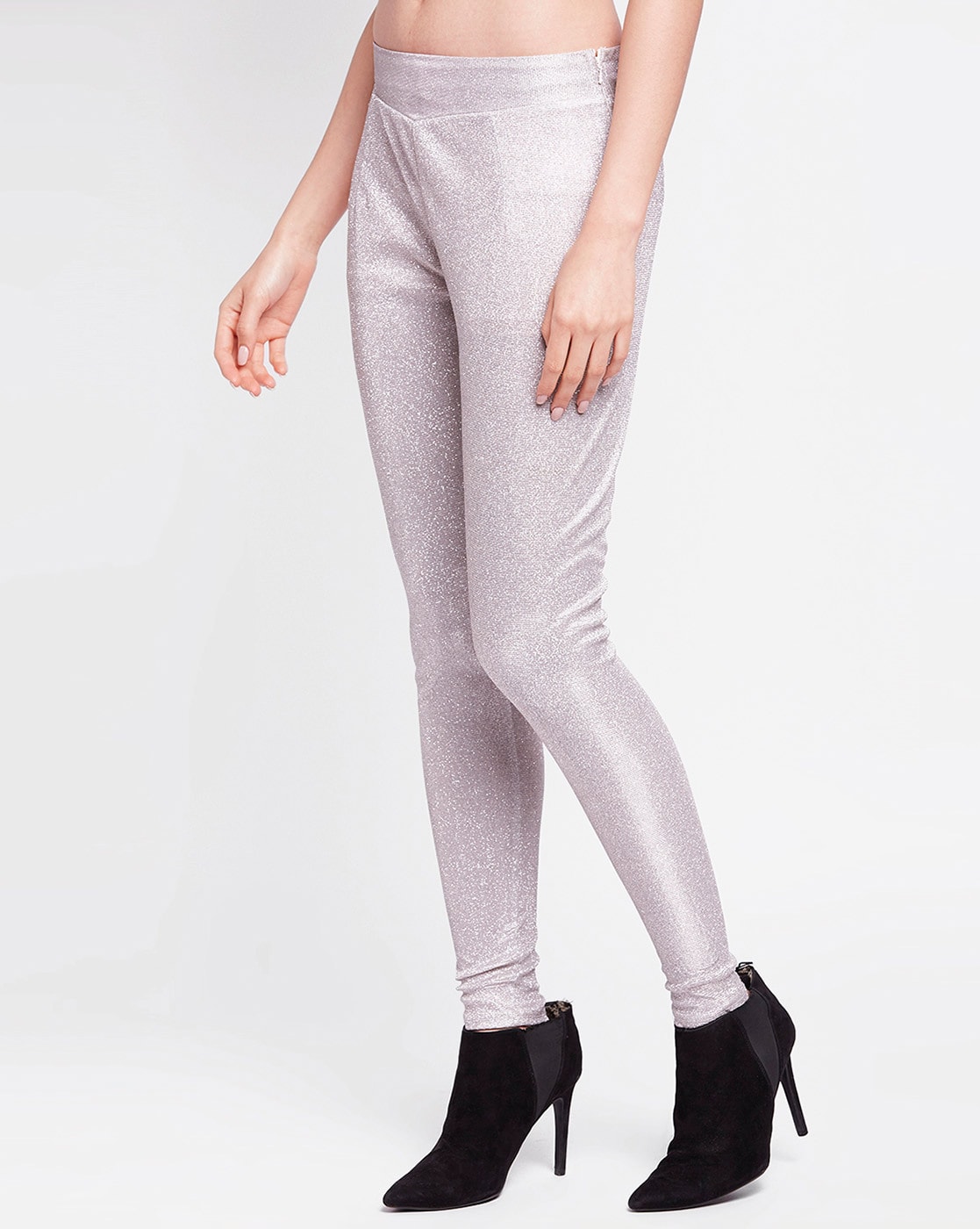 Sparkling Black Legging With pockets – Nikkib Sportswear