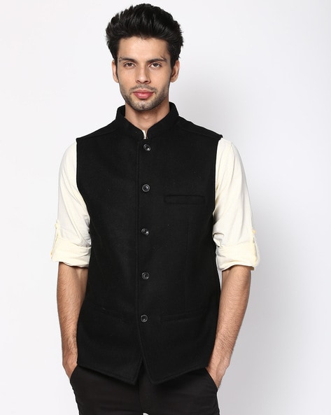 Even Solid  Regular Fit Waistcoat