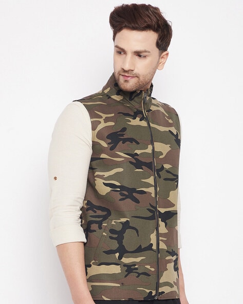 Camouflage waistcoat 2025