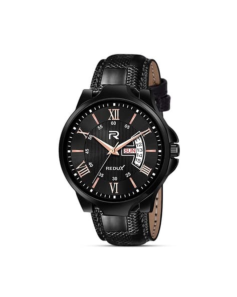 Redux Men RWS0232S Analogue Watch with Leather Strap