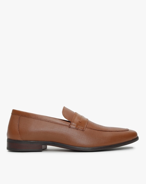 Mens tan best sale penny loafers