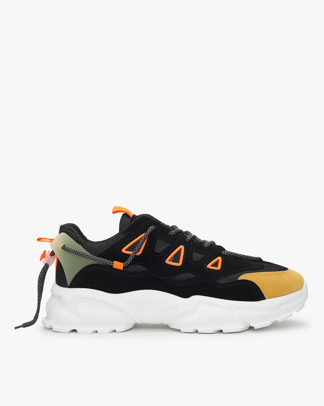 altheory panelled lace up sneakers