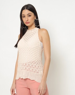 Buy Pink Tops for Women by LEE COOPER Online | Ajio.com