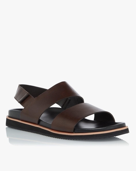 Calvin klein discount men's leather sandals