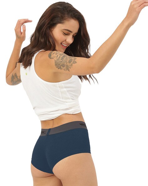 Buy FREECULTR Women's Frost Grey Solid Modal Hipster Briefs Online at Best  Prices in India - JioMart.