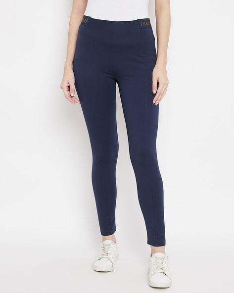 Buy Navy Blue Jeans & Jeggings for Women by MADAME Online