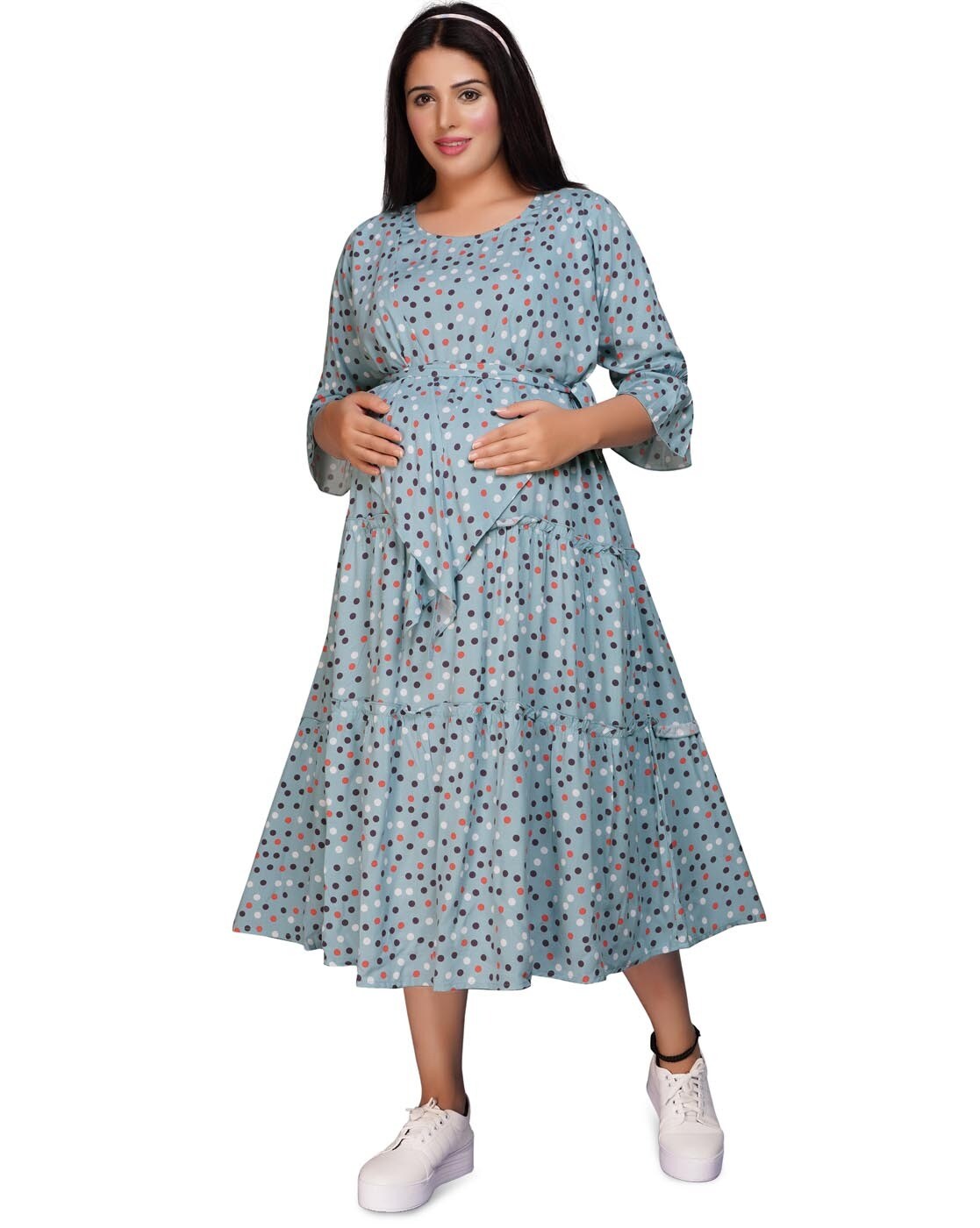 mamma's maternity Women Two Piece Dress Pink Dress - Buy mamma's maternity  Women Two Piece Dress Pink Dress Online at Best Prices in India | Flipkart .com