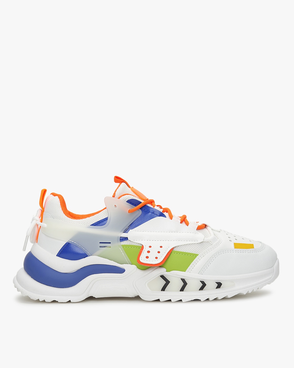 altheory panelled lace up sneakers