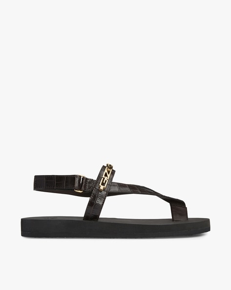 Hydra Monogram Thong Sandals