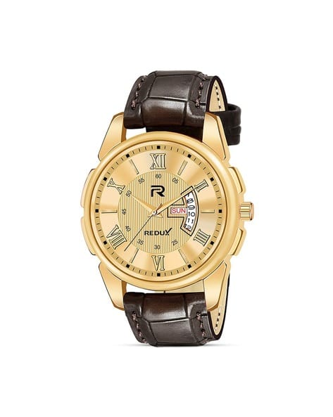 Redux Men RWS0367S Analogue Watch with Leather Strap