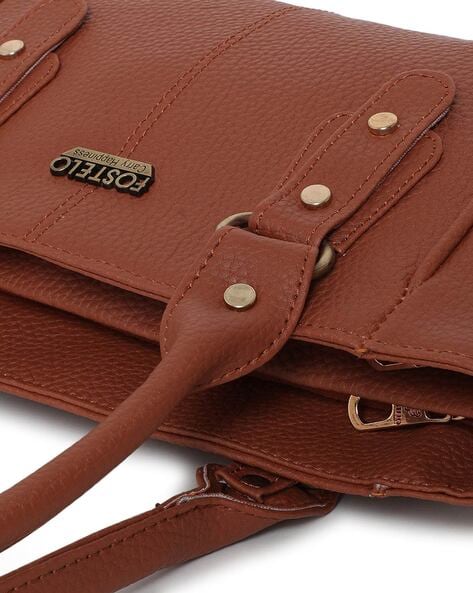 Ladies Premium Leather hand bag 997420 (BLACK) – SREELEATHERS