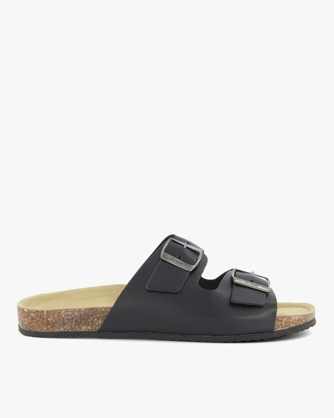 Dune discount black sandals