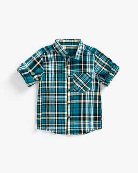 mothercare Checked Shirt with Patch Pocket-picture-41