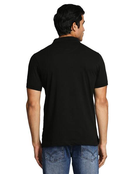Buy Black Tshirts for Men by PARX 