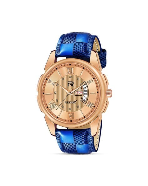 Redux Men RWS0210S Analogue Watch with Leather Strap