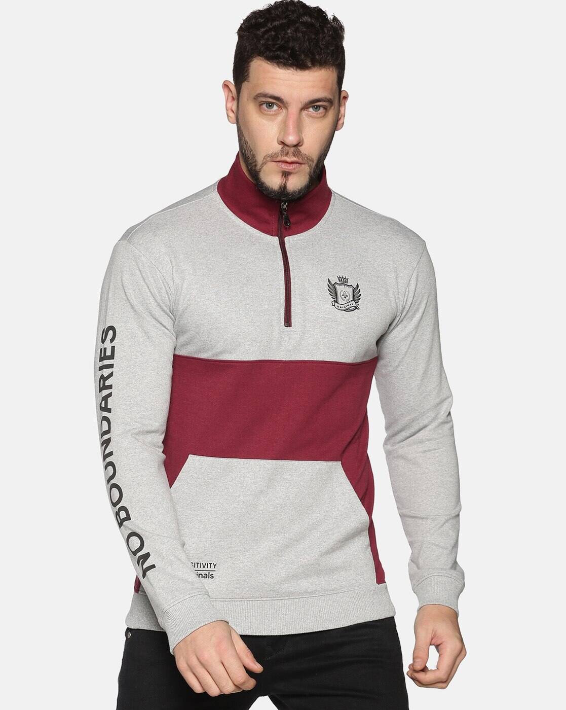 Buy Grey Sweatshirt \u0026 Hoodies for Men 