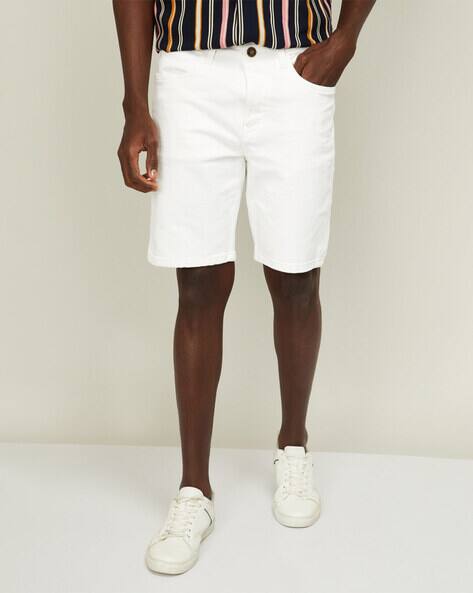 Buy White Shorts \u0026 3/4ths for Men by 