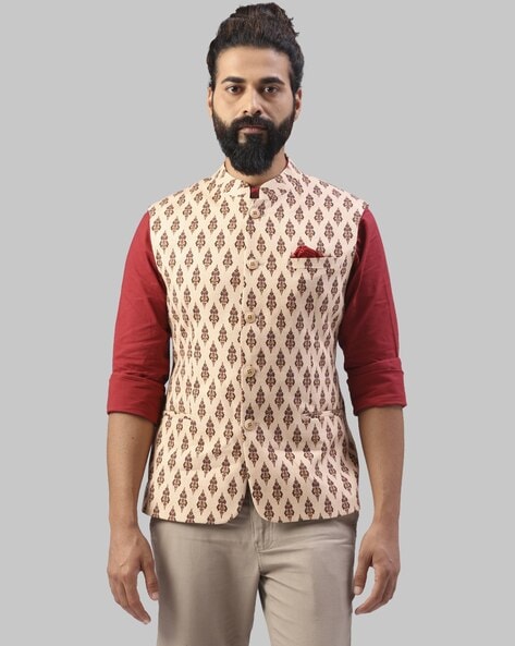 Simple Elegant Men Nehru Jacket (Cream) in Navi-Mumbai at best price by The  Raymond Shop - Justdial