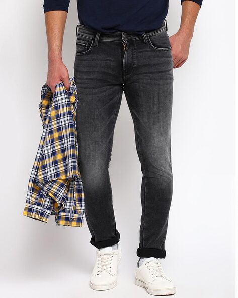 Buy Grey Jeans for Men by Wrangler Online 