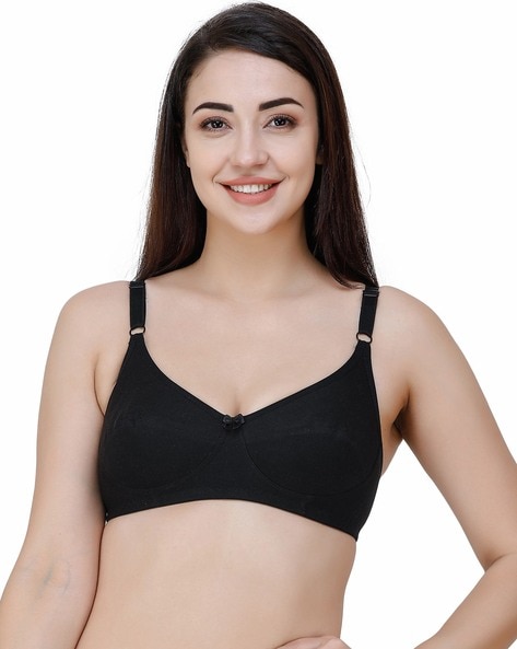 Cotton Bra with Bow