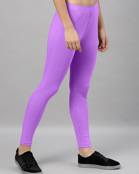 Buy Purple Leggings for Women by Kryptic Online
