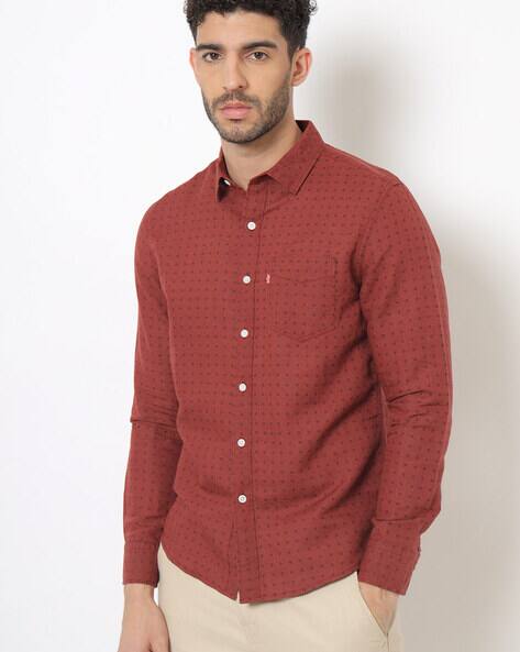 Buy Maroon Shirts for Men by LEVIS 
