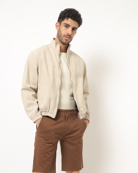 Buy beige Jackets & Coats for Men by The Indian Garage Co Online 