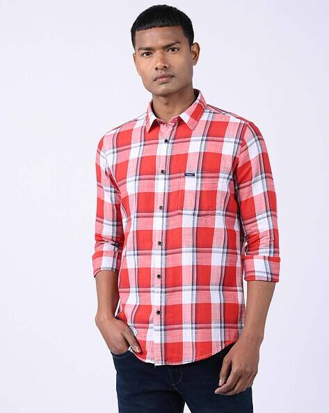 Buy Red Shirts for Men by Pepe Jeans 